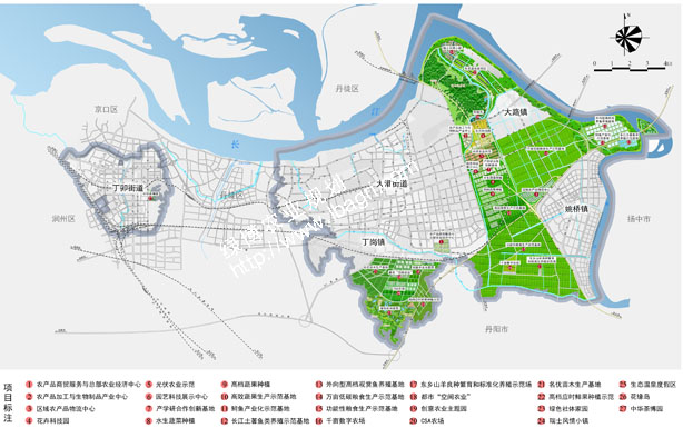 镇江新区城乡一体化农业产业发展规划(2013-2020