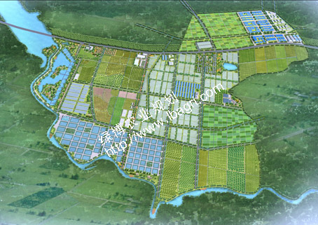 安徽瓦埠湖现代农业综合开发示范区规划效果