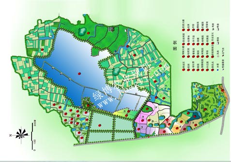 太白欧宝全站网址生态园规划图