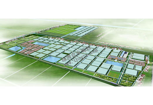 东台国贸农业生态园区规划效果图